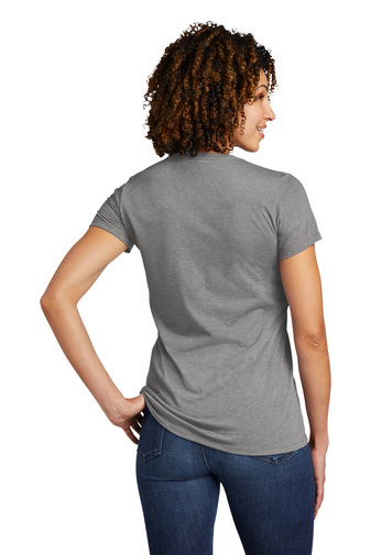 Allmade® Women’s Tri-Blend V-Neck Tee - Image 2