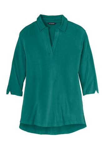 Women's Port Authority® Luxe Knit Tunic - Image 2