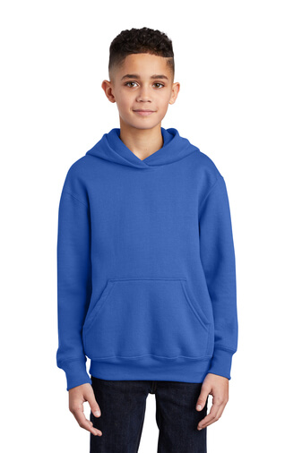 Port & Company® Youth Core Fleece Pullover Hooded Sweatshir