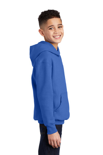 Port & Company® Youth Core Fleece Pullover Hooded Sweatshir - Image 4