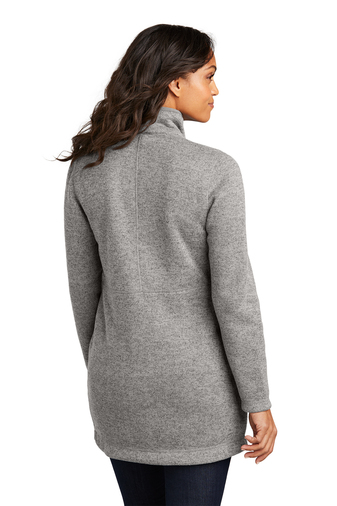 Port Authority® Women's Arc Sweater Fleece Long Jacket - Image 2