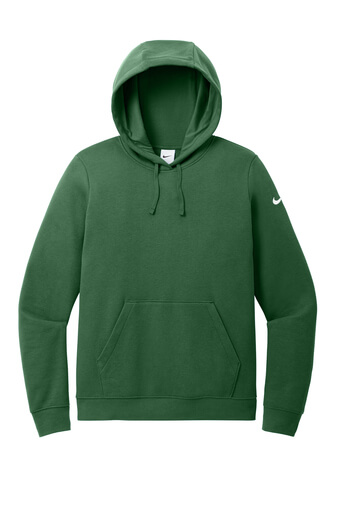 Women's Nike Club Fleece Sleeve Swoosh Pullover Hoodie - Image 2