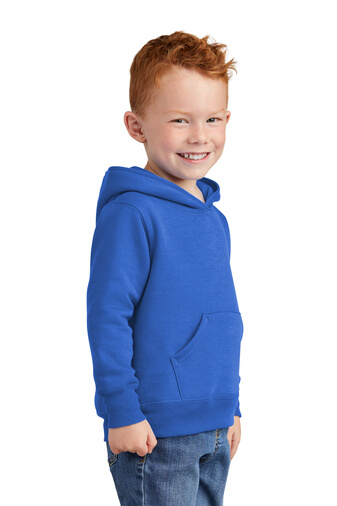 Port & Company® Toddler Core Fleece Pullover Hooded Sweatshirt - Image 3