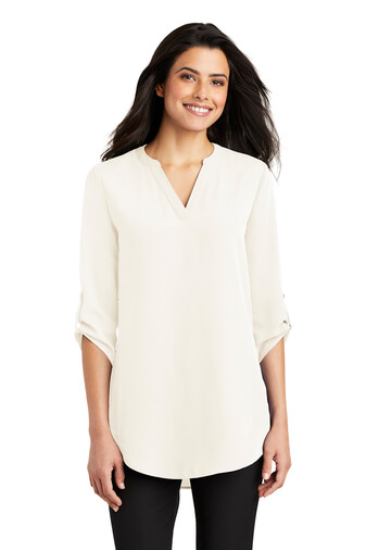 Women's Port Authority ® 3/4-Sleeve Tunic Blouse