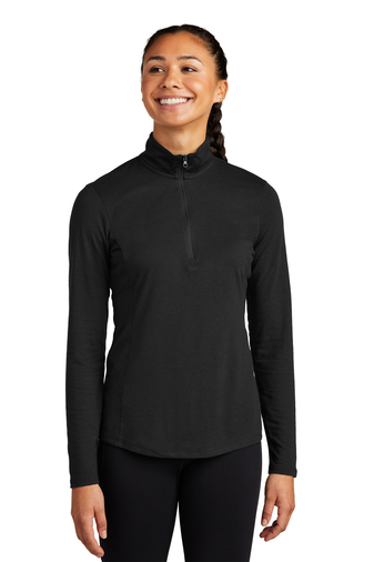 Sport-Tek® Women's PosiCharge® Tri-Blend Wicking 1/4-Zip Pullover