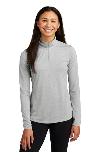 Sport-Tek® Women's PosiCharge® Tri-Blend Wicking 1/4-Zip Pullover - Image 4