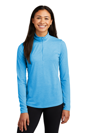 Sport-Tek® Women's PosiCharge® Tri-Blend Wicking 1/4-Zip Pullover - Image 5