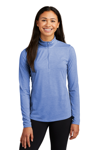 Sport-Tek® Women's PosiCharge® Tri-Blend Wicking 1/4-Zip Pullover - Image 7