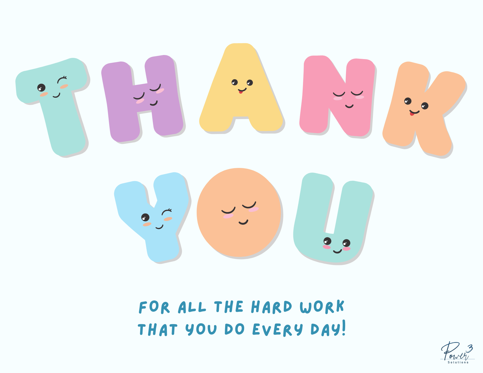 Thank You! Gift Card (Colorful)