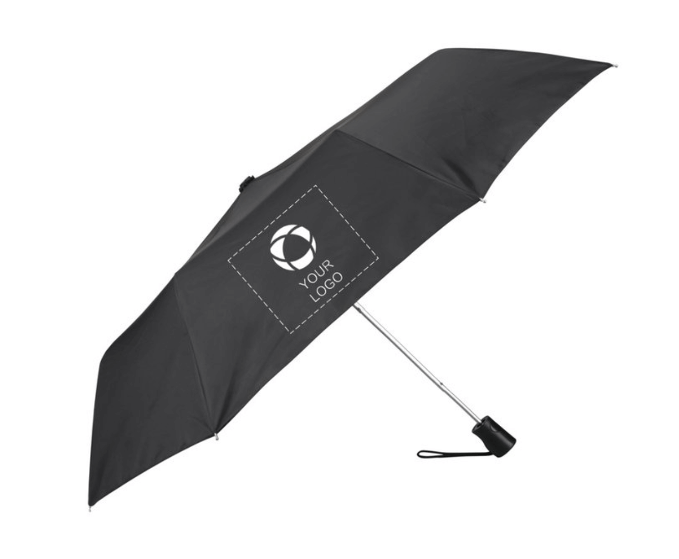 44-Inch Totes® Bags® 3 Section Auto Open Umbrella - Image 2