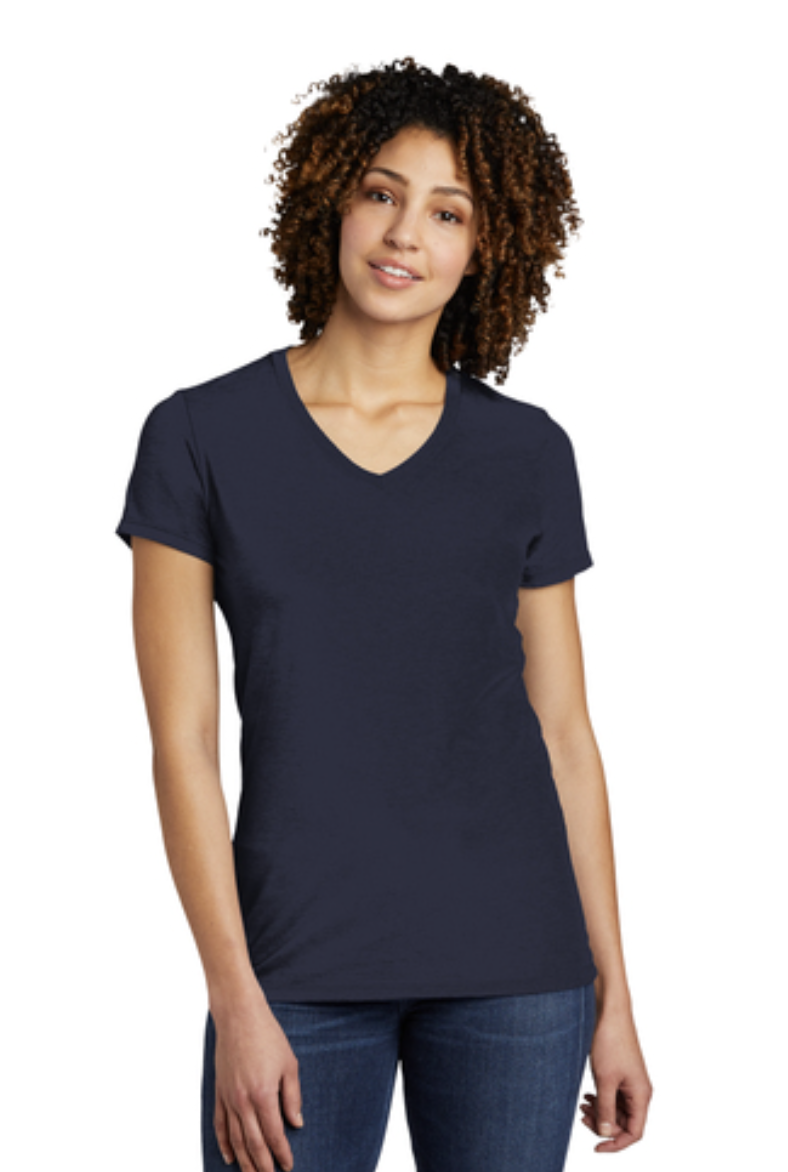 Allmade® Women’s Tri-Blend V-Neck Tee - Image 11