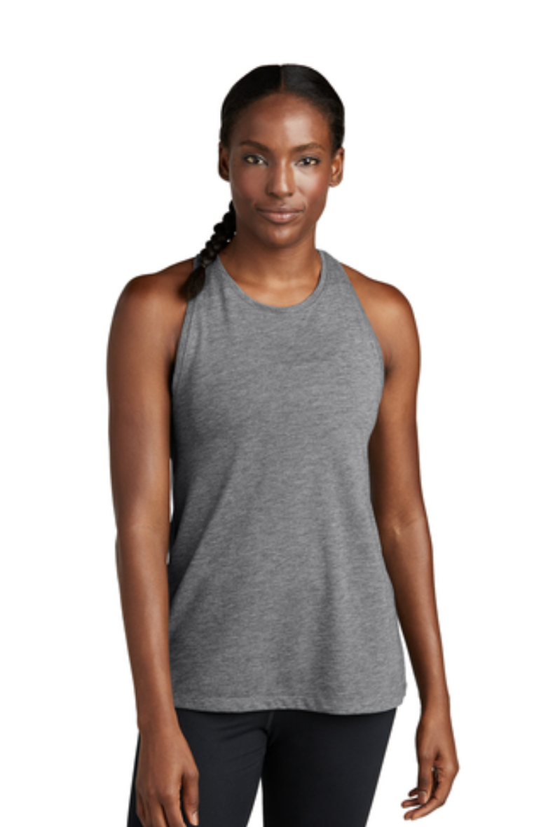 Sport-Tek® Women's PosiCharge® Tri-Blend Wicking Tank - Image 2