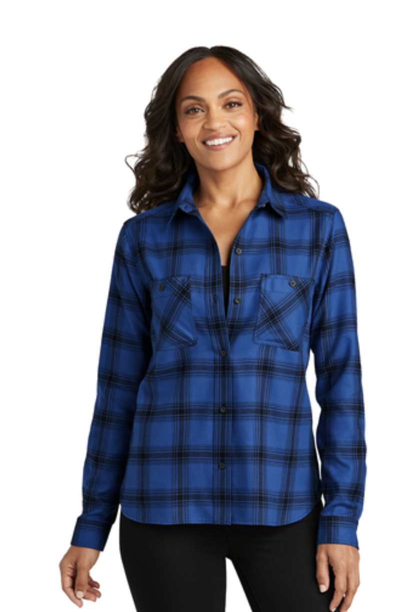 Port Authority® Women's Plaid Flannel Shirt - Image 6
