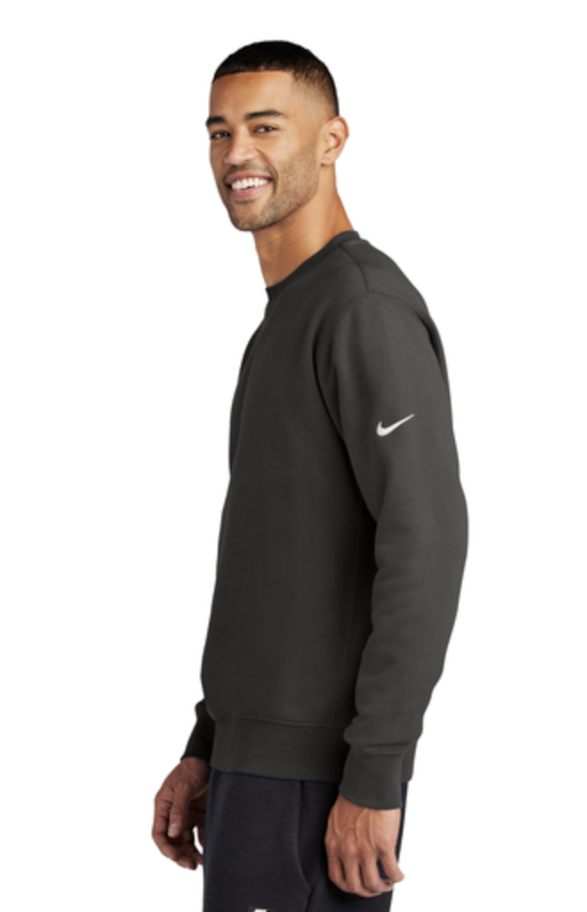 Nike Men's Club Fleece Sleeve Swoosh Crew - Image 3