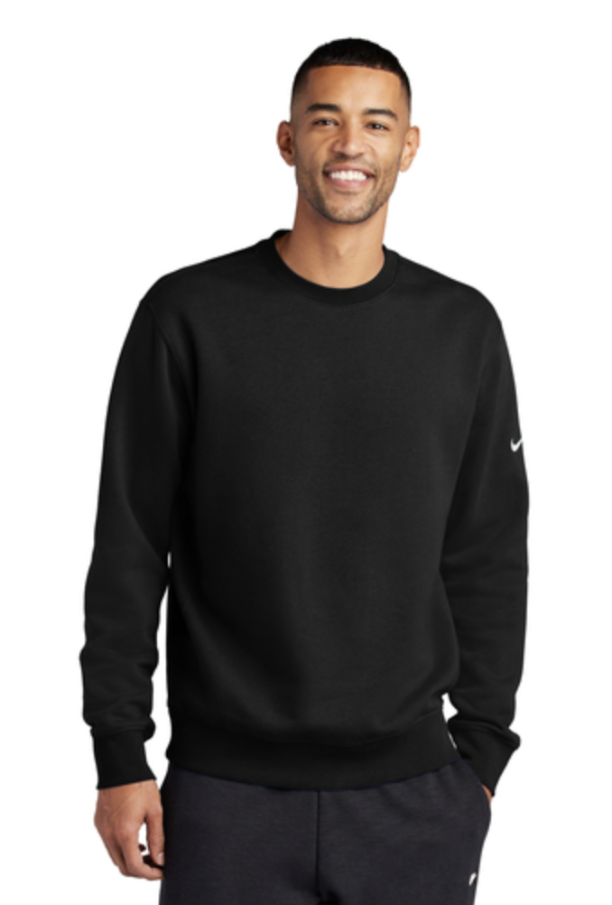 Nike Men's Club Fleece Sleeve Swoosh Crew - Image 4