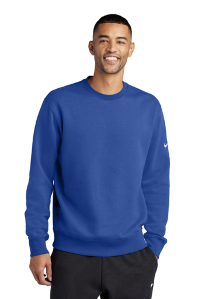 Nike Men's Club Fleece Sleeve Swoosh Crew - Image 6