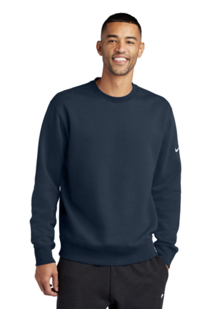 Nike Men's Club Fleece Sleeve Swoosh Crew - Image 7