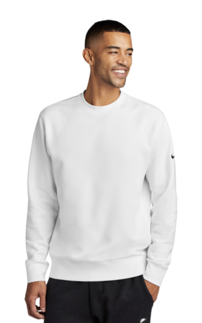 Nike Men's Club Fleece Sleeve Swoosh Crew - Image 8