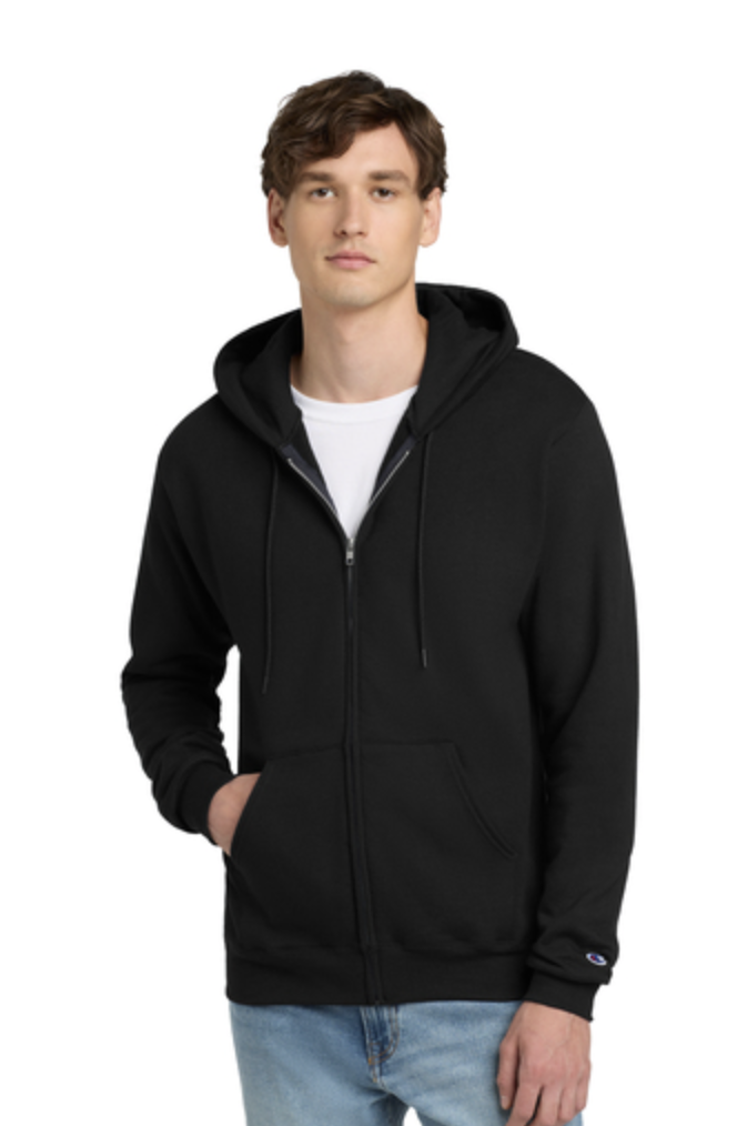 Champion® Men's Powerblend® Full-Zip Hoodie