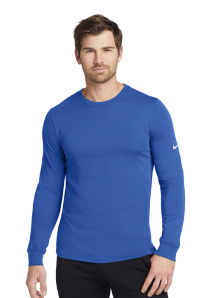 Nike Dri-FIT Men's Cotton/Poly Long Sleeve Tee