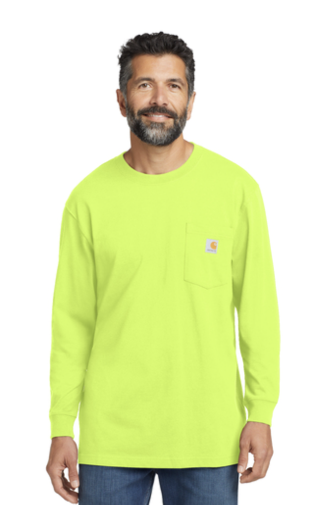 Carhartt ® Men's Workwear Pocket Long Sleeve T-Shirt - Image 4