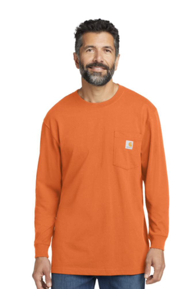 Carhartt ® Men's Workwear Pocket Long Sleeve T-Shirt - Image 5