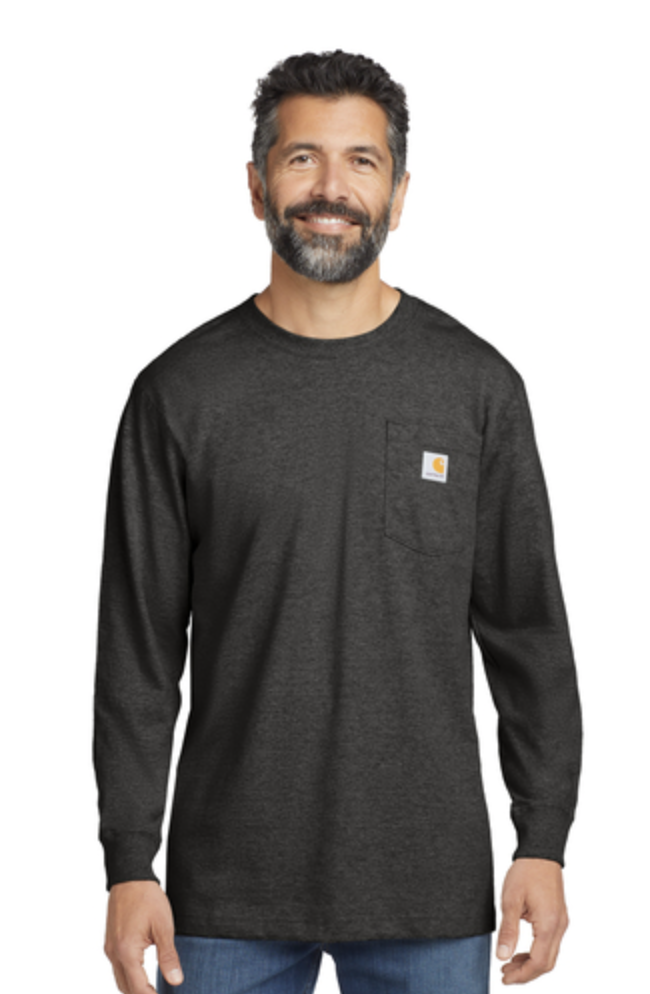 Carhartt ® Men's Workwear Pocket Long Sleeve T-Shirt - Image 6