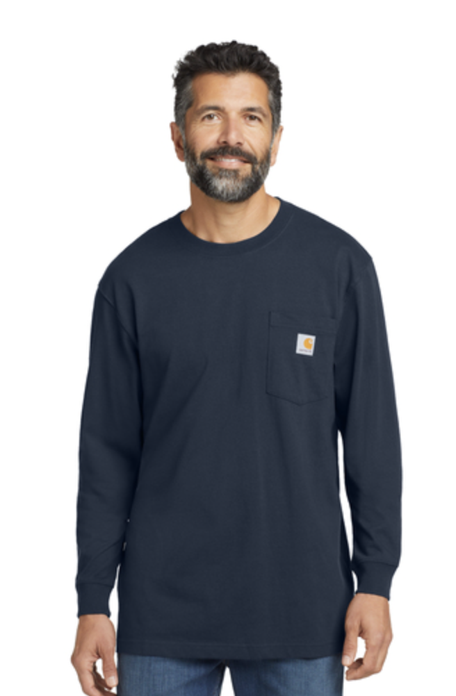 Carhartt ® Men's Workwear Pocket Long Sleeve T-Shirt - Image 8