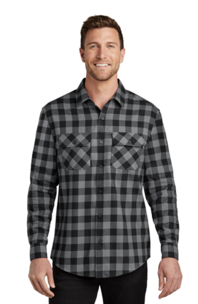 Port Authority® Men's Plaid Flannel Shirt - Image 4