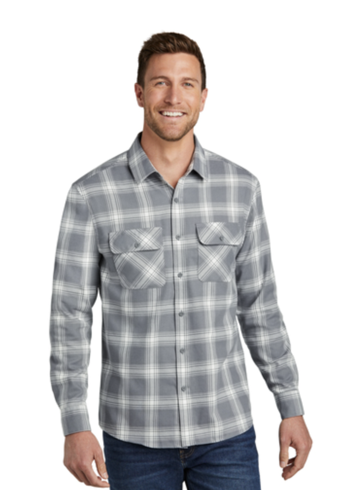 Port Authority® Men's Plaid Flannel Shirt - Image 6
