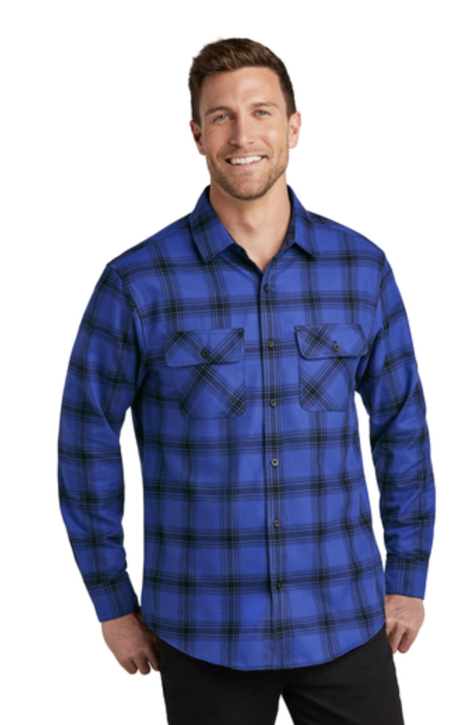 Port Authority® Men's Plaid Flannel Shirt - Image 9