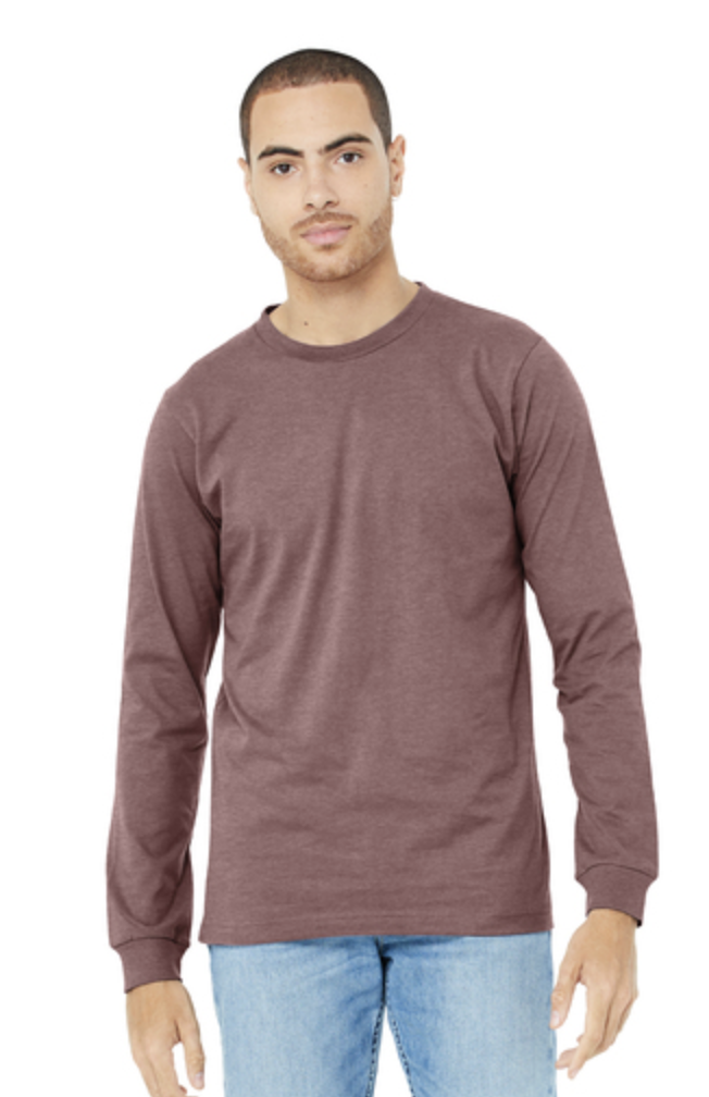 BELLA+CANVAS® Unisex Heather CVC Long Sleeve Tee - Image 9