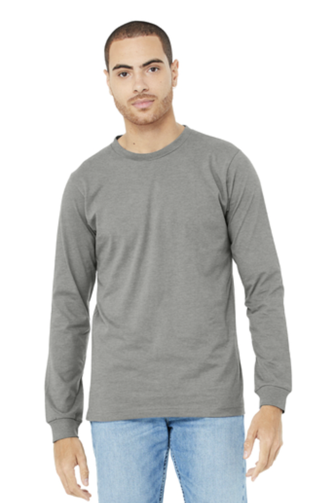 BELLA+CANVAS® Unisex Heather CVC Long Sleeve Tee - Image 12