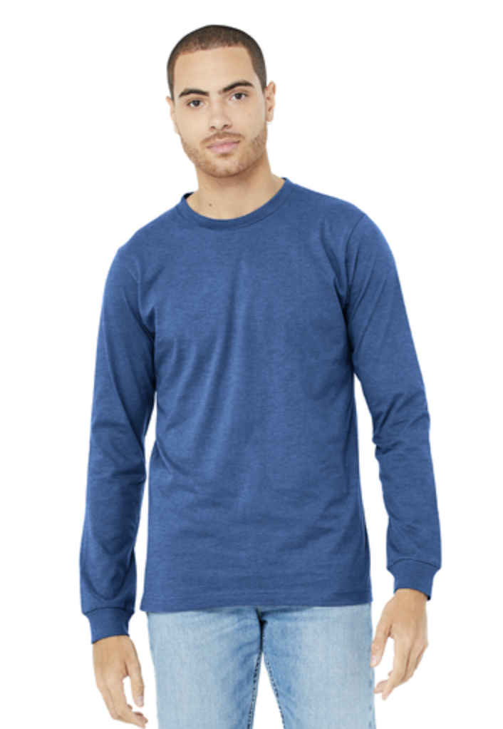 BELLA+CANVAS® Unisex Heather CVC Long Sleeve Tee - Image 13