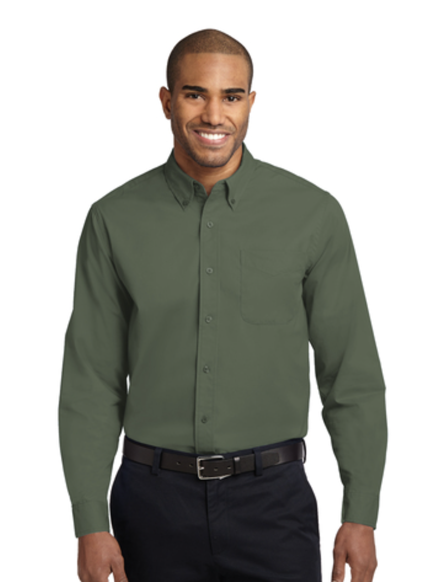 Port Authority® Men's Tall Long Sleeve Easy Care Shirt - Image 5