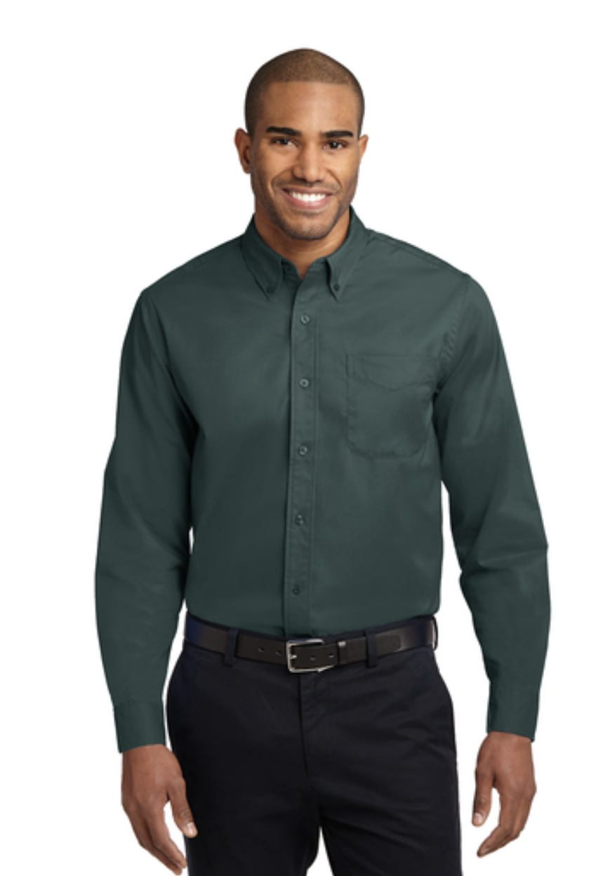 Port Authority® Men's Tall Long Sleeve Easy Care Shirt - Image 6