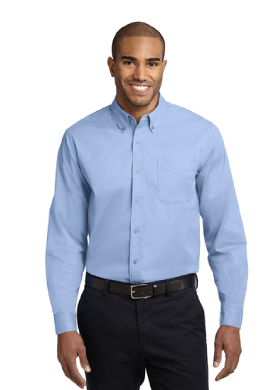 Port Authority® Men's Tall Long Sleeve Easy Care Shirt - Image 7