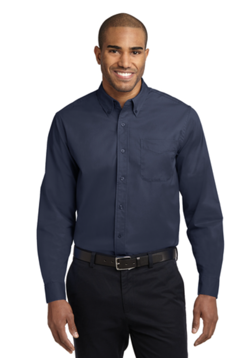 Port Authority® Men's Tall Long Sleeve Easy Care Shirt - Image 9