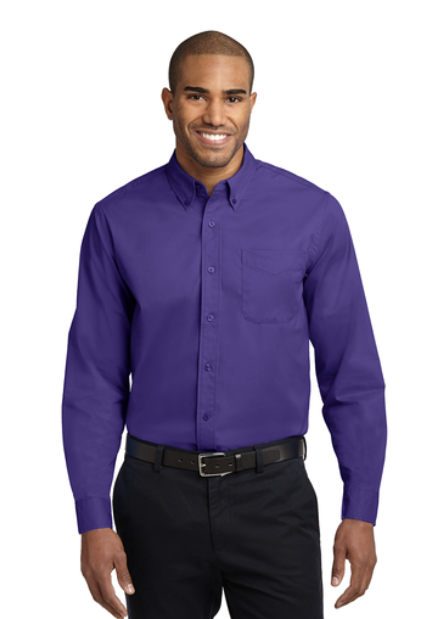 Port Authority® Men's Tall Long Sleeve Easy Care Shirt - Image 10