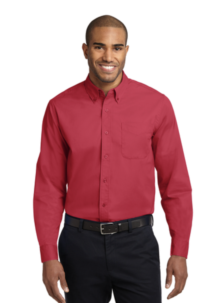 Port Authority® Men's Tall Long Sleeve Easy Care Shirt - Image 11