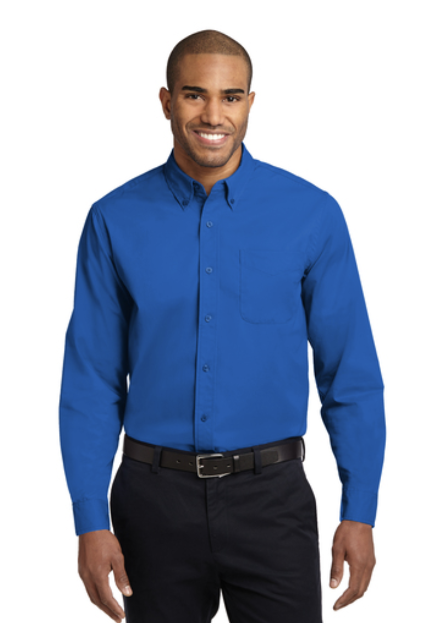 Port Authority® Men's Tall Long Sleeve Easy Care Shirt - Image 15