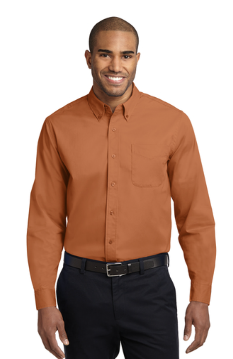 Port Authority® Men's Tall Long Sleeve Easy Care Shirt - Image 17