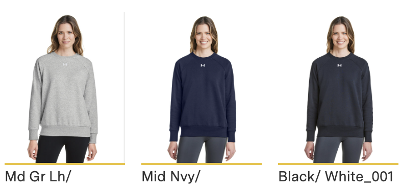 Under Armour Ladies' Rival Fleece Sweatshirt - Image 5
