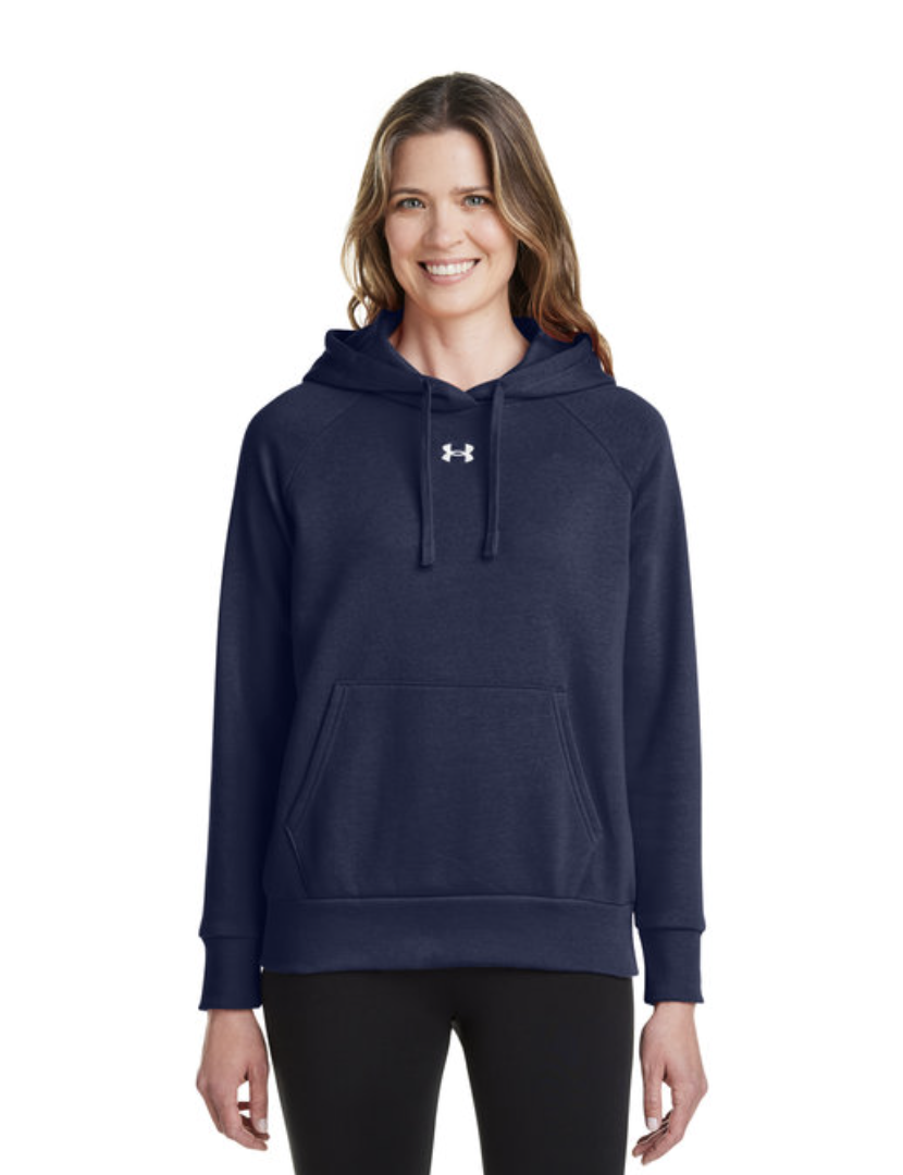 Under Armour Ladies' Rival Fleece Hooded Sweatshirt - Image 4