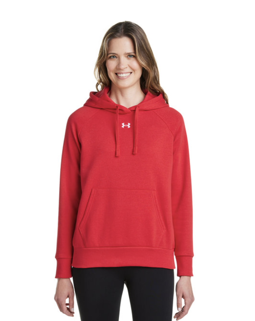 Under Armour Ladies' Rival Fleece Hooded Sweatshirt - Image 5