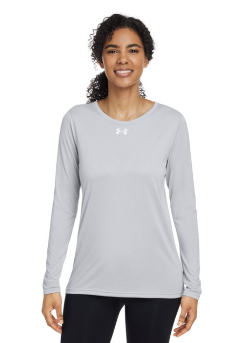 Under Armour Ladies' Team Tech Long-Sleeve T-Shirt - Image 4