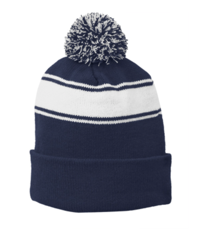 Sport-Tek® Stripe Pom Pom Beanie - Image 5