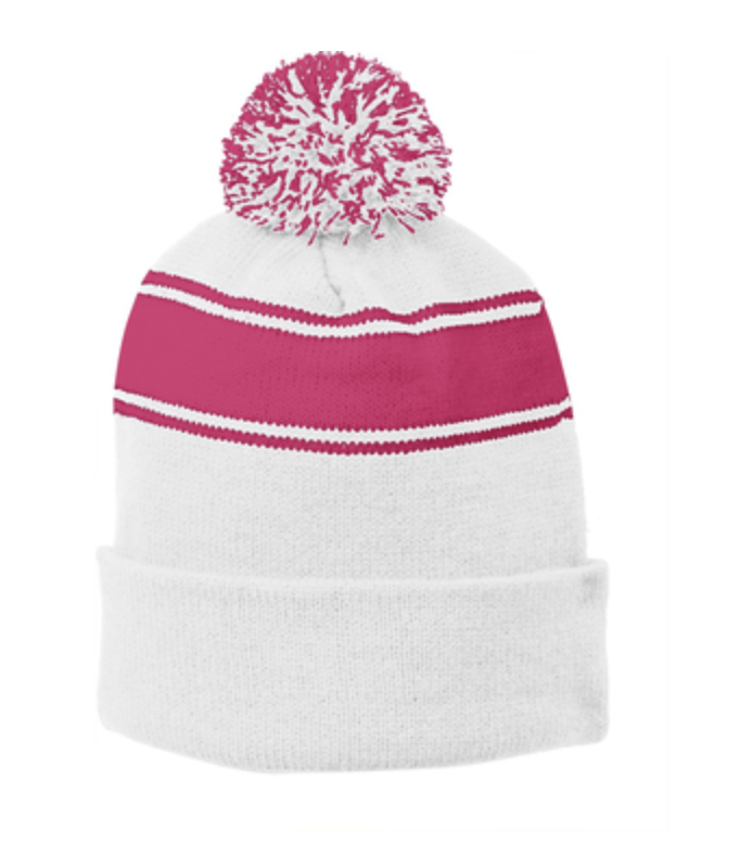 Sport-Tek® Stripe Pom Pom Beanie - Image 7