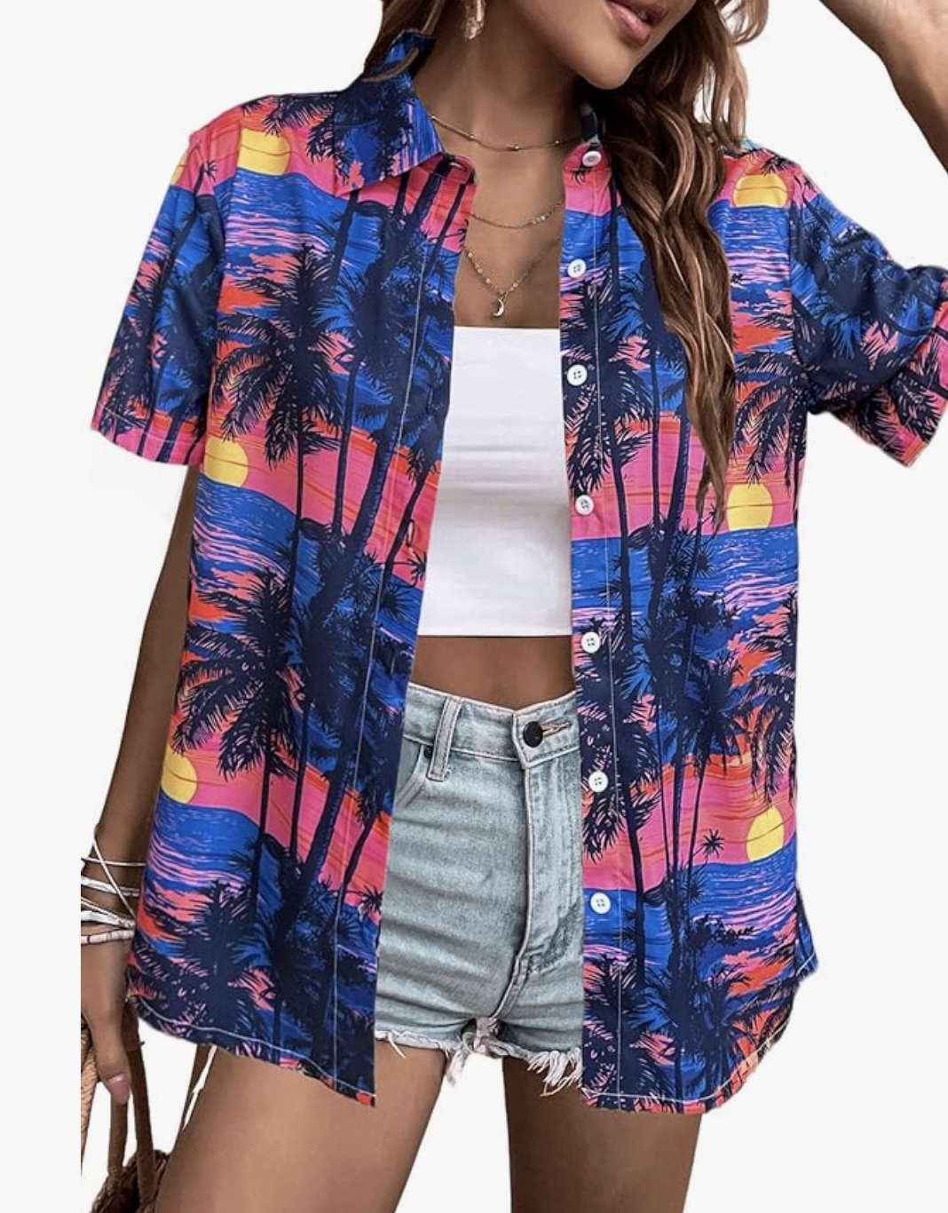 Women's Hawaiian T-shirt - Image 3