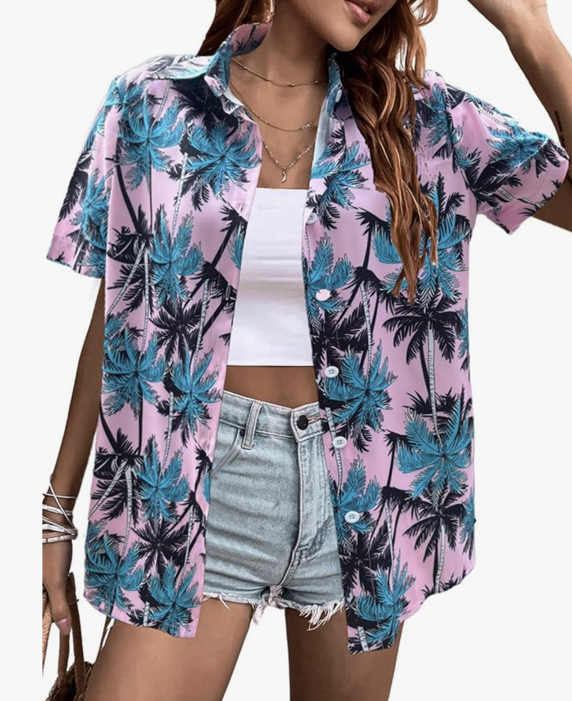 Women's Hawaiian T-shirt - Image 4